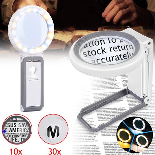 Led lupe 30fach 10fach - lupe,