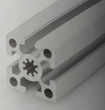 Alu-Profil 50x50 stark Nut 10