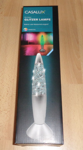 Casalux glitzer lampe - glitzer, mit