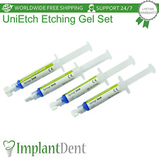 Dental UniEtch Ätzgel Set Blau Dentin Oberflächen Konditionierung Zahnmedizin