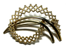 333 Gold 8 K Gelbgold aparte Brosche Anstecknadel Juwelier Qualität Handarbeit