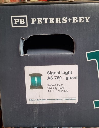 Signal light 760 - 760, green