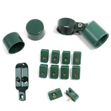 Pfostenkappen Strebenkappen Drahtspanner Spanndrahthalter Montagezubehör Zaunset