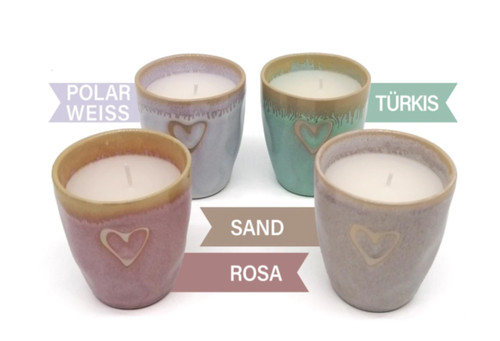 Stoneware kerze - stoneware, im