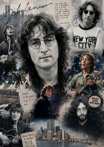 John lennon signed pre - john,