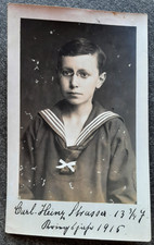 AK Junge in Matrosen Uniform