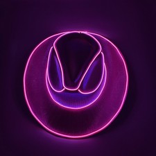 LED Cowboyhut Disco Western