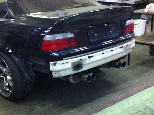Bmw e36 sportauspuff fox - m3,