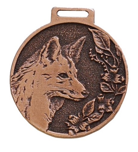 Fuchs deko medaille medallie - deko,
