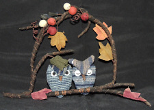 Fenster-/Wandbehang Türkranz Stoffeulen herbstlich ca. 12cm