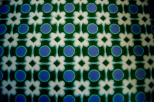 original 70er Jahre Tapetenrolle