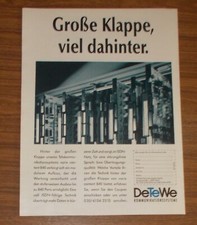 Seltene Werbung DeTeWe VARIX CONTENT 840 ISDN Telekommunikationssystem 1993