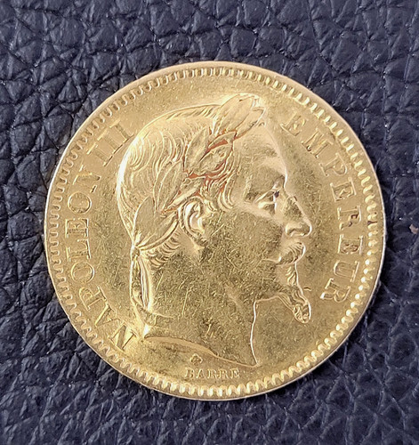 Goldmünze franc frankreich - 20,