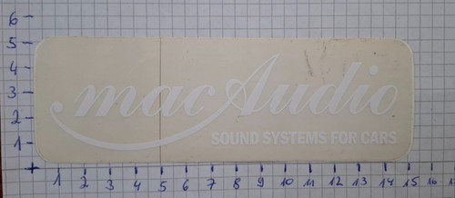 Aufkleber mac audio 90er - aufkleber,