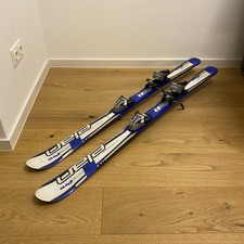 Elan Race Pro 130 cm Kinder Carving Ski blau, Elan EL7 Full Diagonal Bindungen