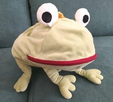 IKEA Frosch Froschkönig Minnen Groda Plüschtier mit Geheimfach Kuscheltier 35cm
