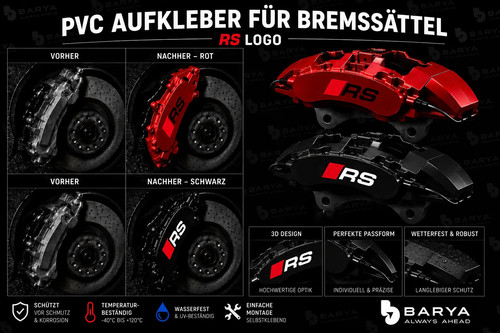 Aufkleber für bremssättel - 6x,