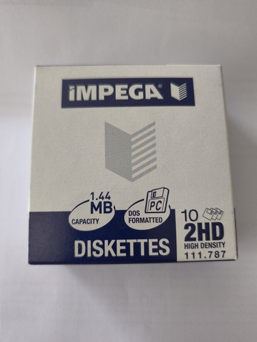 Impega disketten 2hd - disketten, 3,5"