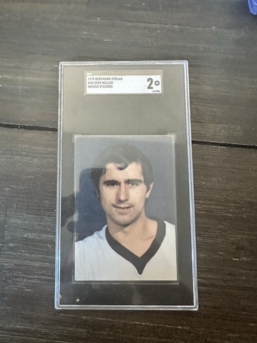 Gerd müller sticker 1970 - gerd,