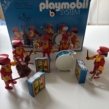 Playmobil System 3511 Zirkuskapelle Musiker (V1) - komplett - OVP - 1970er Jahre