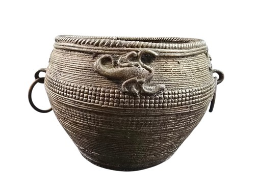 Antik kupferschale dhokra - kupferschale, topf