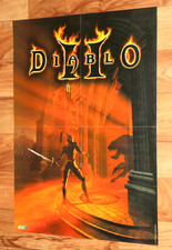 1999 Diablo II 2 Blizzard Entertainment Vintage Rare Poster 56x40cm