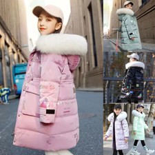 Kinder Winterjacke Parka Mantel Mädchen Winter Jacke Outerwear Warm Coat Top
