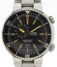 Oris Divers Edelstahl Herrenuhr Automatik  1000m Ref. 7609 Ø47 mm, revidiert