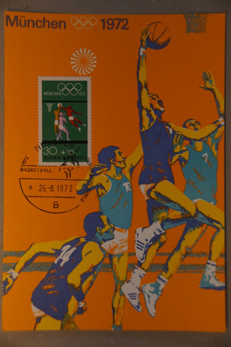 Postkarte olympische spiele - postkarte,