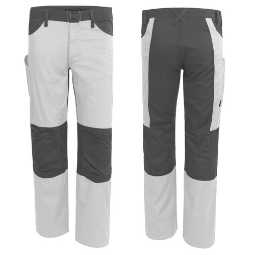 Malerhosen bundhose weiß grau - malerhosen,