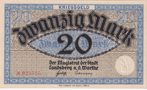 Landsberg stadt - landsberg, (warthe)