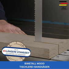Bandsägeblatt BIMETALL HOLZ