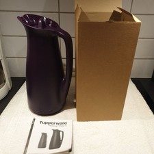 Tupperware C165 ThermoTup 1L Kanne Dunkellila NEU