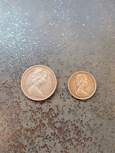 Kursmünzen new pence - gb,,
