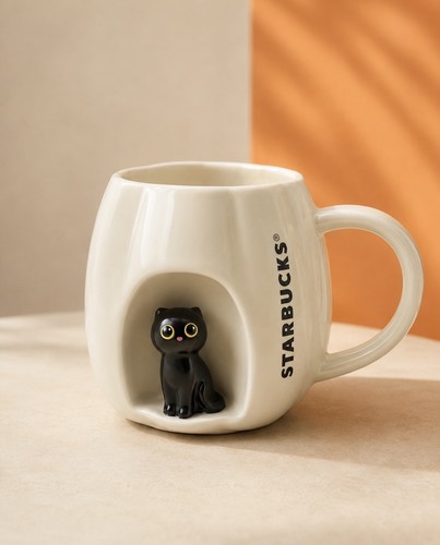 Starbucks tasse weiß schwarz - , weiß/schwarz