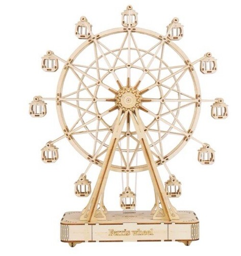 Riesenrad zum basteln aus holz - riesenrad,
