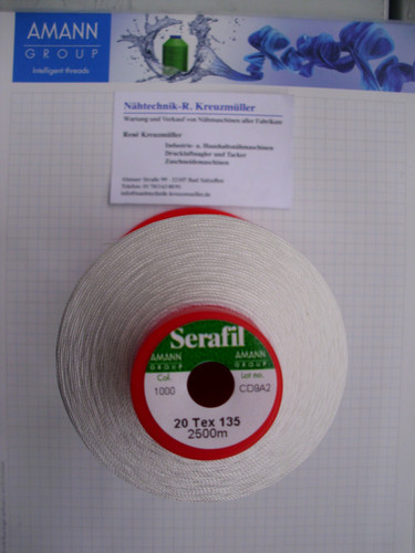 Serafil amann faden - serafil, 20