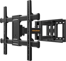Perlegear TV Wandhalterung Schwenkbar Neigbar für 37-84 Zoll Flach & Curved Fern