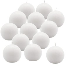 12 Pirkka Rustic Kugelkerzen