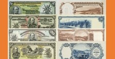 (Reproduktionen !) Geldscheine -  Danish west indies   17-20    1934-1952