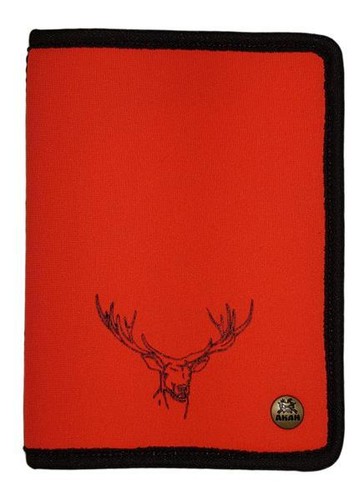 Jagdscheinetui neoprene orange - jagdscheinetui,