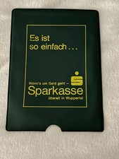 Wuppertaler Stadtwerke   alte Fahrkartenschutzhülle ca.70ger Jahre