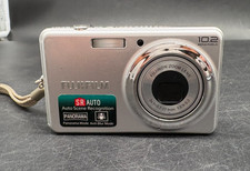 Fujifilm FinePix J27 Digitalkamera Silber  10,2 MP 3× Zoom Vintage Geprüft