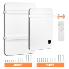 Infrarotheizung Heizpaneel Thermostat Weiß Wandmontage Elektroheizung 400W/600W