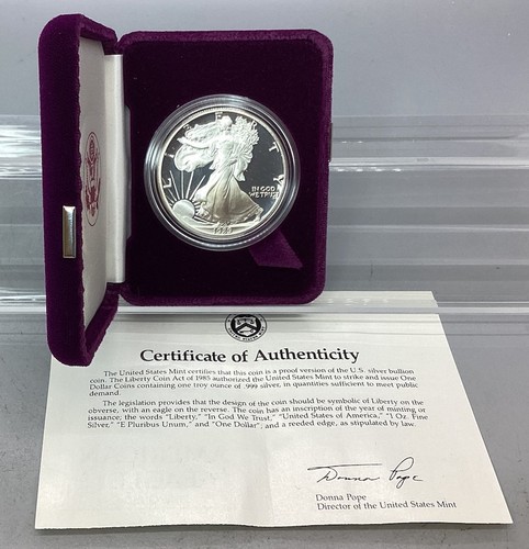 1989 american proof silver - 1989,