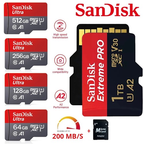 Micro karte 1tb 512gb 256gb - karte,