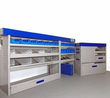 FES GmbH gebrauchte SERVICE SYSTEM Fahrzeugeinrichtung Werkstatt Regal Vito T...