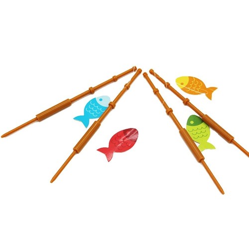 40pcs fischruten deko little - fischruten,