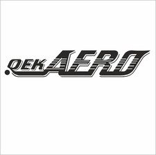 1 Aufkleber  QEK AERO 32cm IFA