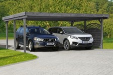 3x Doppelcarport 600x500 cm